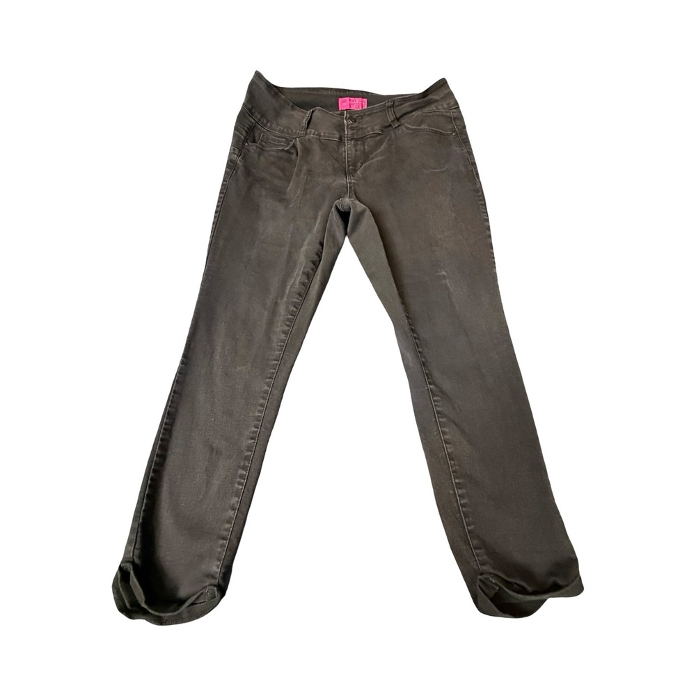 Wax Jean Skinny Jeans Womens 11 Black‎ Butt I Love You 90069XL Stretch Denim